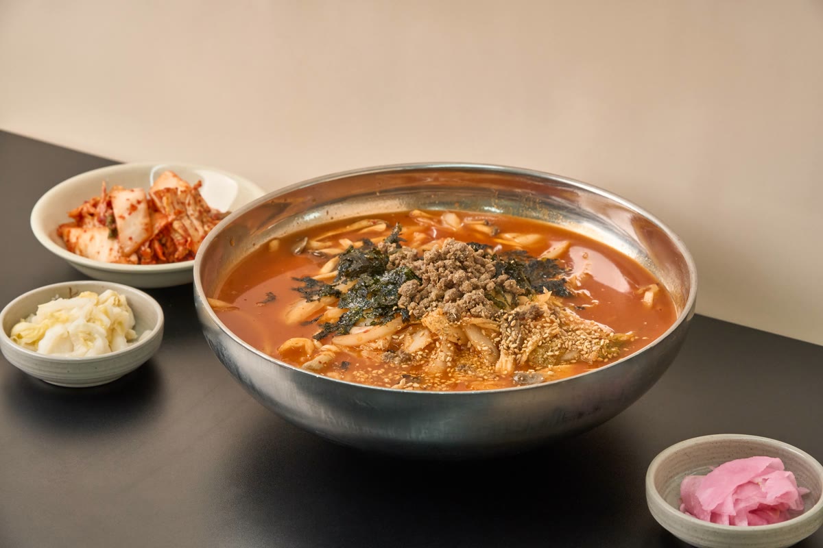 장칼국수